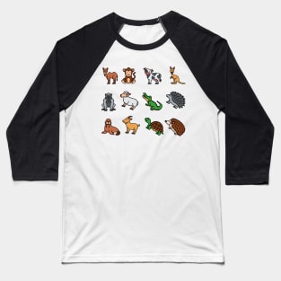 Cute animal zen mode Baseball T-Shirt